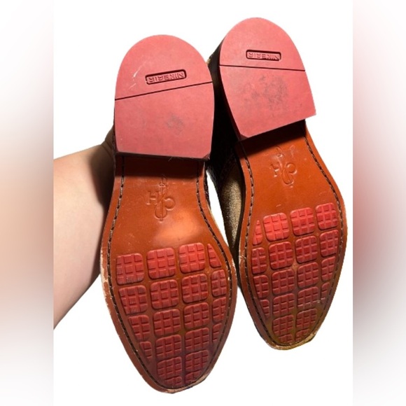 Cole Haan Brown and Burgundy Oxfords - Picture 6 of 8